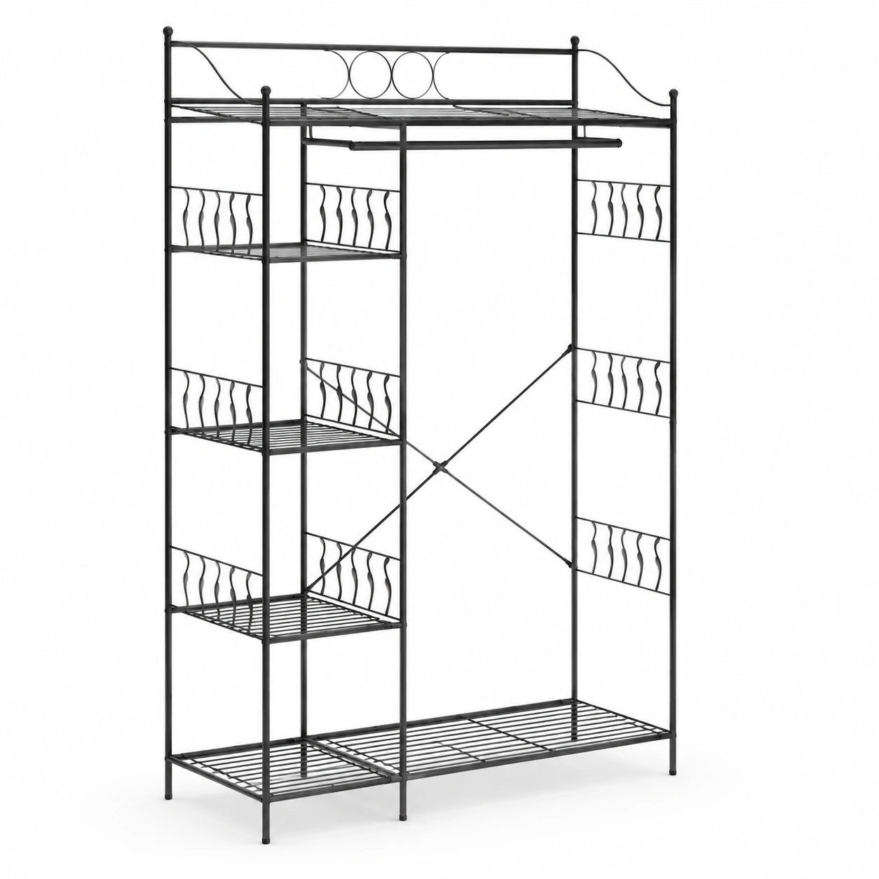 armoire-ouverte-en-acier-noir-avec-tringle-et-etageres-dgqrlh5472cd