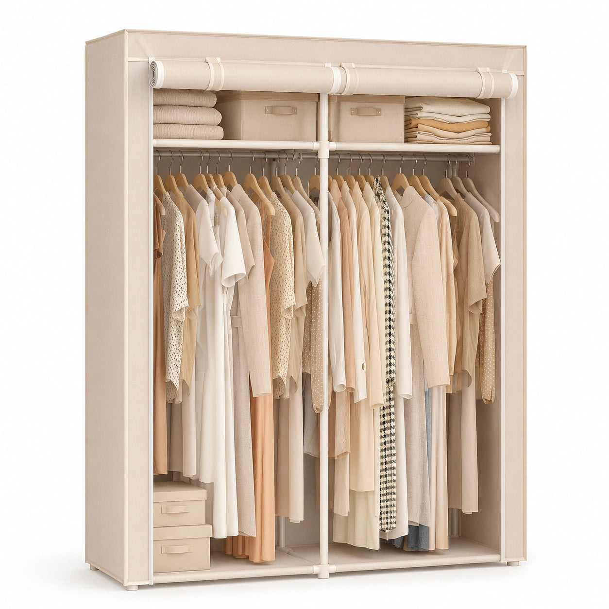 armoire-de-rangement-pliable-avec-barre-de-suspension-140-x-43-x-174-cm-gris-mpbxkx5498du