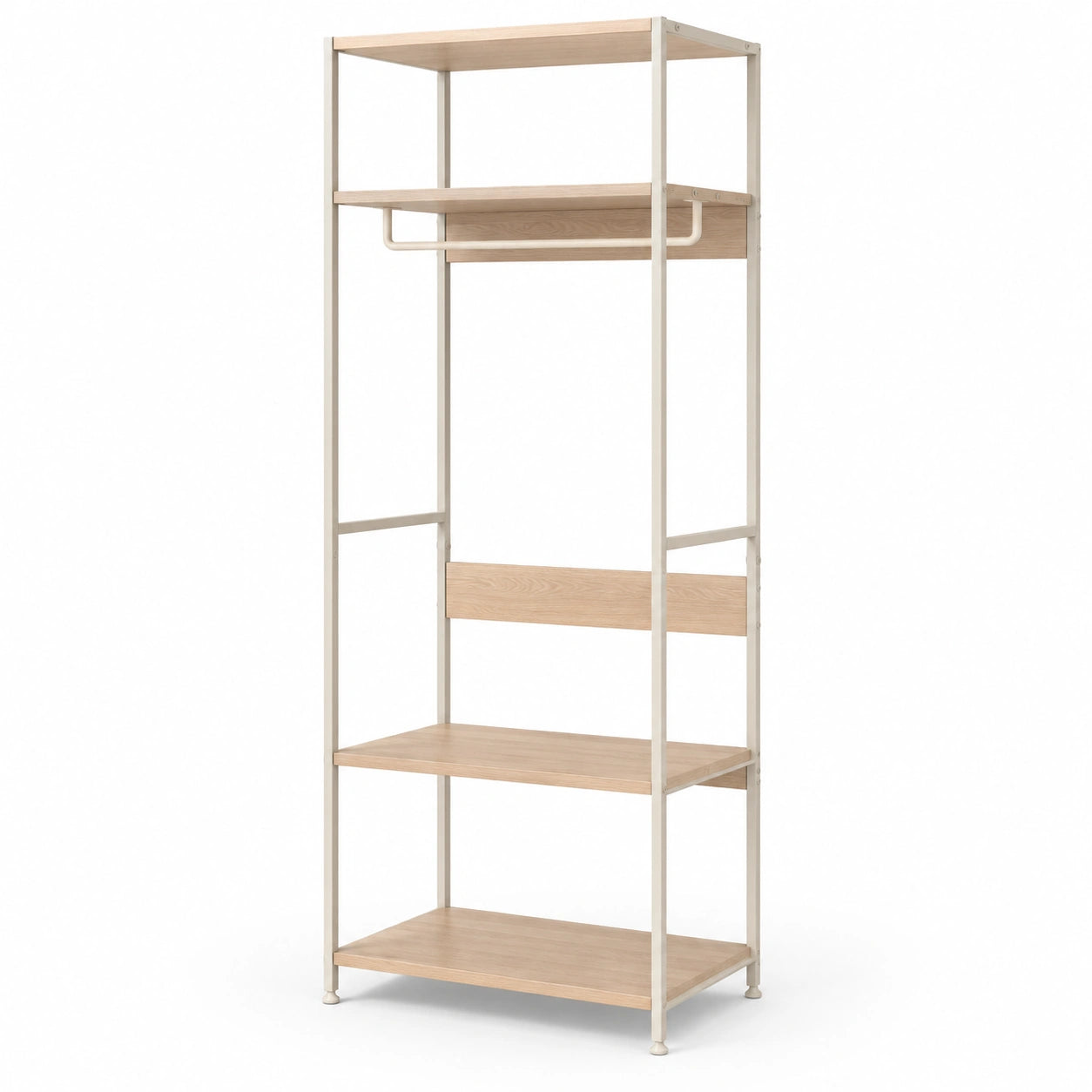 armoire-ouverte-avec-portevetements-et-etageres-60x40x175-cm-metal-et-bois-capacite-30-kg-faihjr5433qz