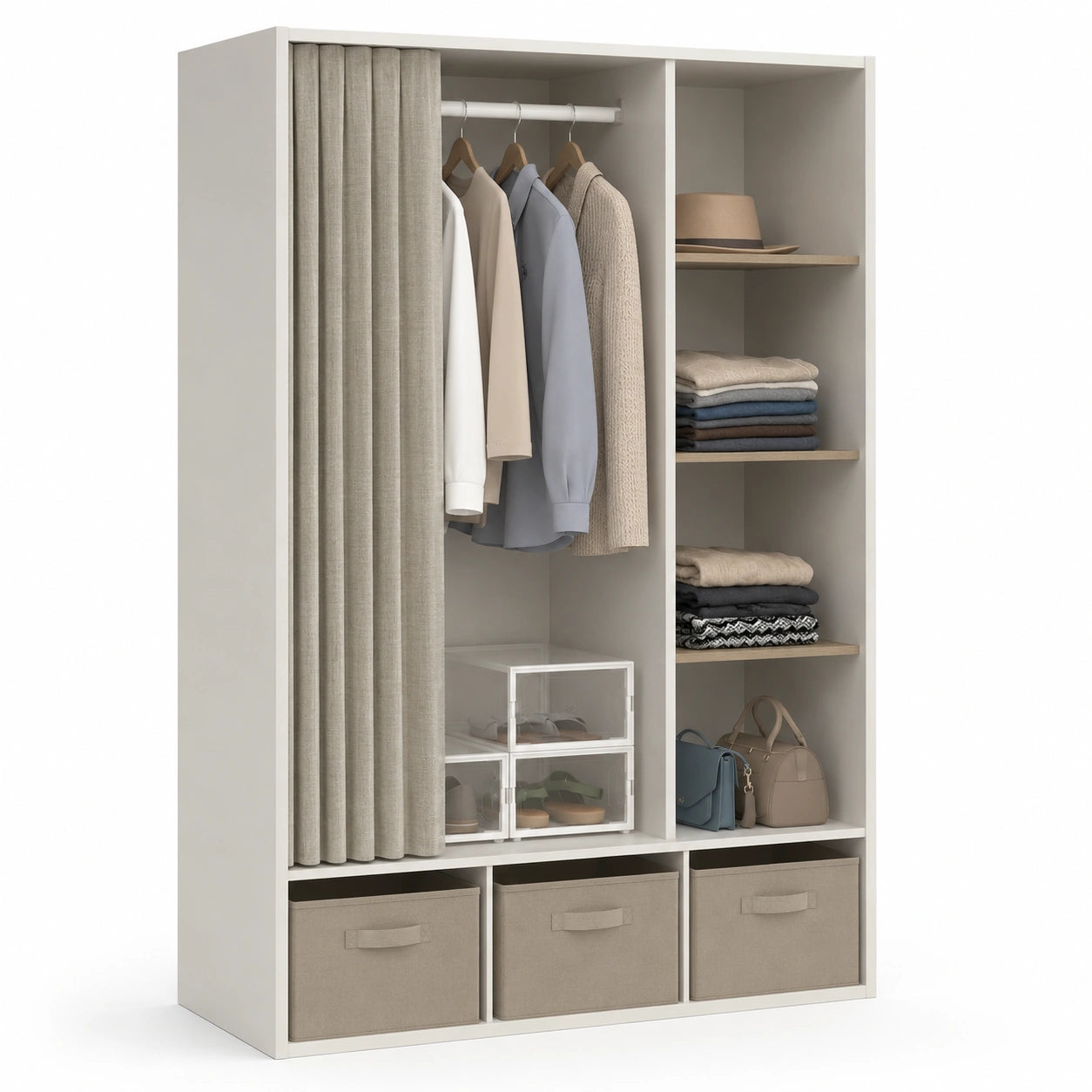 dressing-avec-etageres-et-rideau-taupe-105-x-45-x-167-cm-cueela5509vo