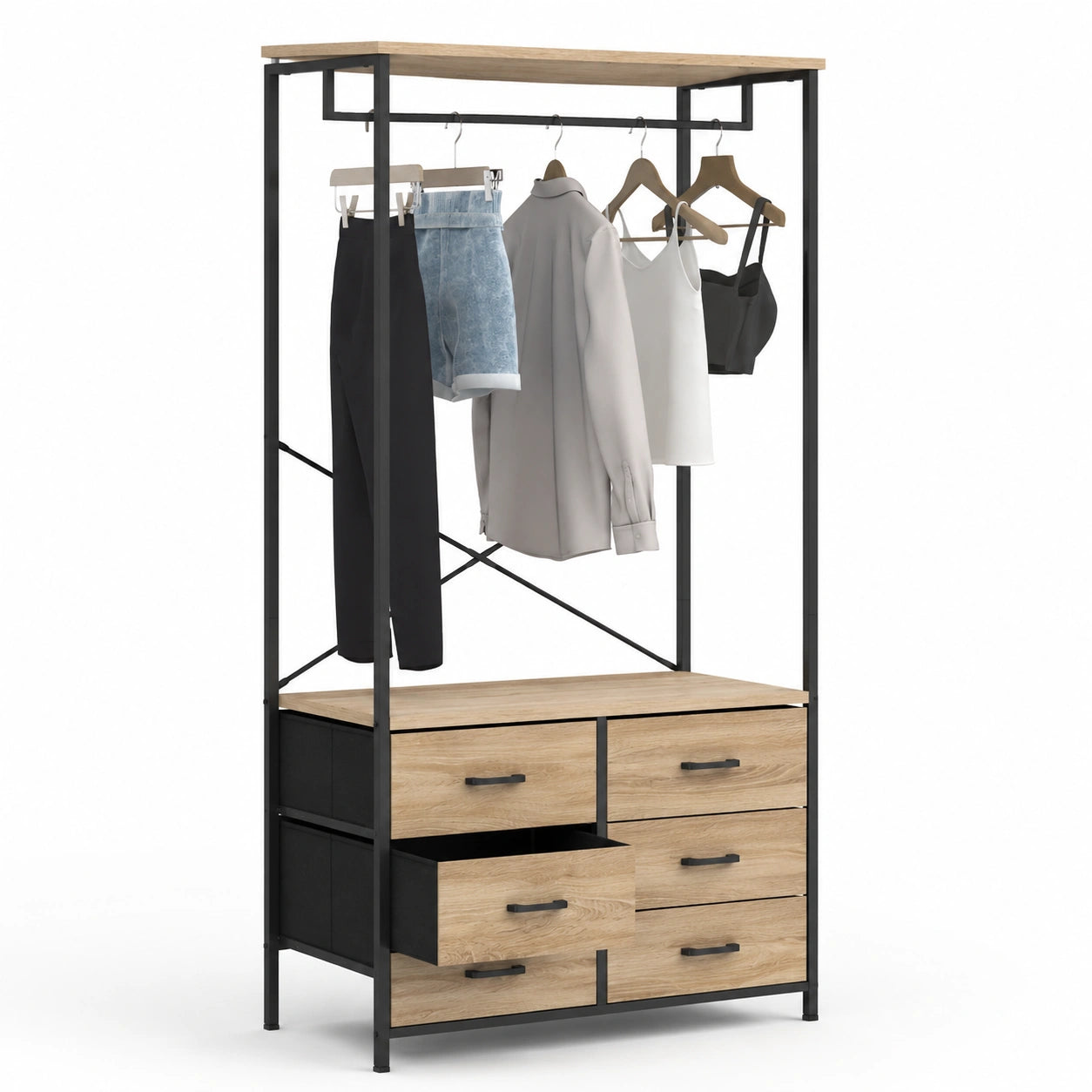 armoire-penderie-avec-6-bacs-en-tissu-bois-et-noir-largeur-80-cm-dbsoby5511zf