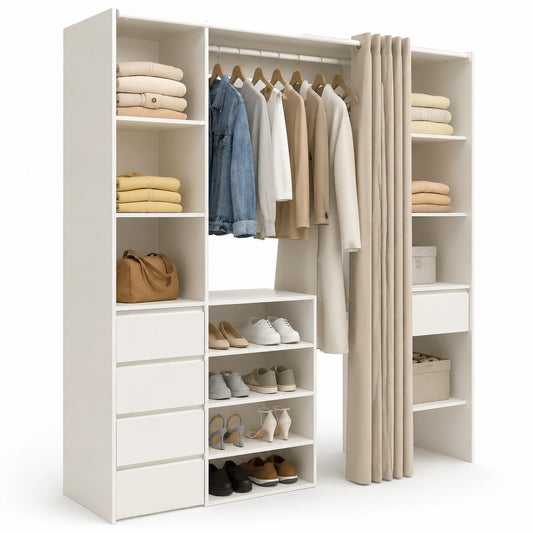 dressing-ajustable-avec-tiroirs-etageres-et-rideau-gris-yxrdta5486oj