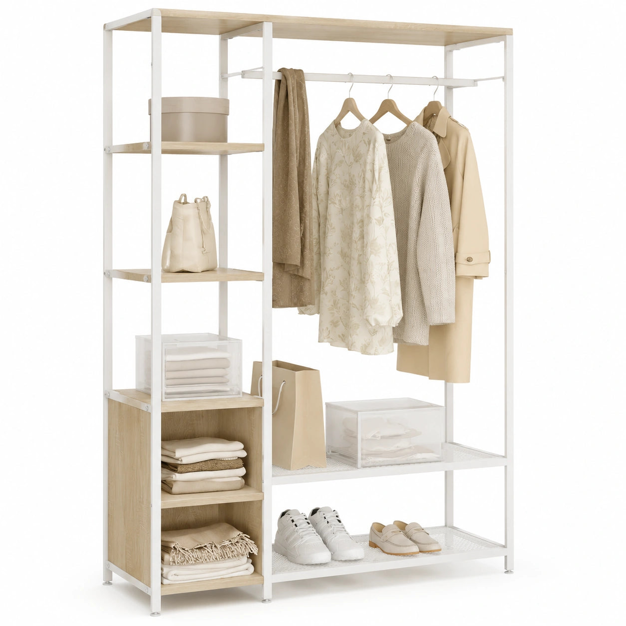 portant-a-vetements-avec-rangement-chaussures-et-etageres-qgdxls5450np